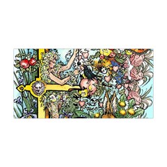 The Illustrated Alphabet - E - by LaRenard Yoga Headband