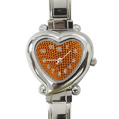 Golden 6 Heart Italian Charm Watch by impacteesstreetweargold