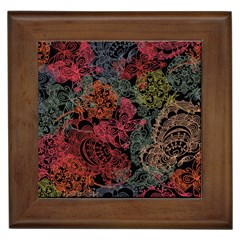 Seamless Color Design Framed Tile