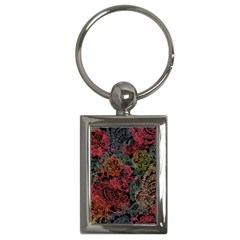 Seamless Color Design Key Chain (Rectangle)