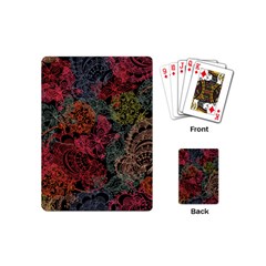 Seamless Color Design Playing Cards Single Design (Mini)