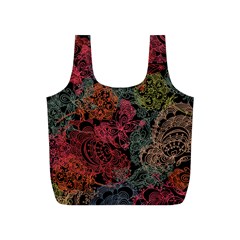 Seamless Color Design Full Print Recycle Bag (S)