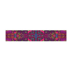 Colorful Boho Pattern Flano Scarf (mini) by designsbymallika