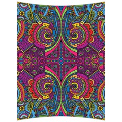 Colorful Boho Pattern Back Support Cushion by designsbymallika