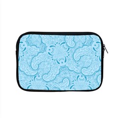 Blue Lines Pattern Apple Macbook Pro 15  Zipper Case by designsbymallika