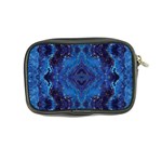 Blue Golden Marble Print Coin Purse Back