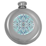 Boho Love 2 Round Hip Flask (5 oz) Front