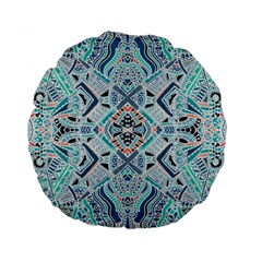 Boho Love 2 Standard 15  Premium Round Cushions by designsbymallika