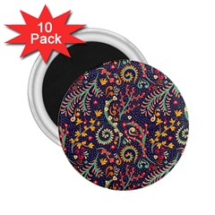 Pretty Baatik Print 2.25  Magnets (10 pack) 