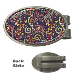 Pretty Baatik Print Money Clips (Oval) 