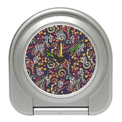 Pretty Baatik Print Travel Alarm Clock