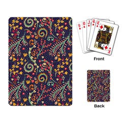 Pretty Baatik Print Playing Cards Single Design (Rectangle)