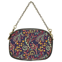 Pretty Baatik Print Chain Purse (One Side)