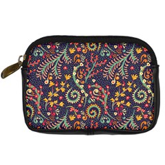 Pretty Baatik Print Digital Camera Leather Case