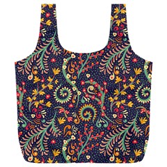 Pretty Baatik Print Full Print Recycle Bag (XXL)