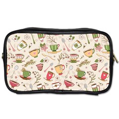 Green Tea Love Toiletries Bag (two Sides) by designsbymallika