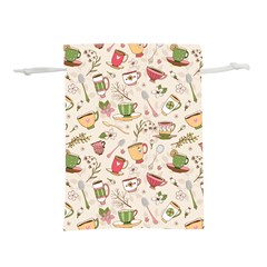 Green Tea Love Lightweight Drawstring Pouch (s) by designsbymallika