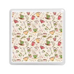 Green Tea Love Memory Card Reader (square) by designsbymallika