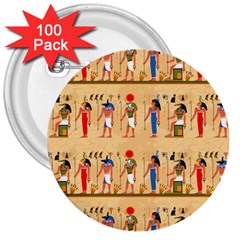 Tribal Love 3  Buttons (100 pack) 