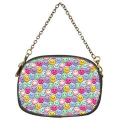 Cute Emoticon Pattern Chain Purse (two Sides) by designsbymallika