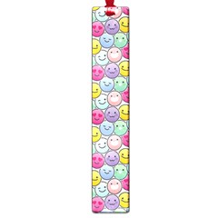 Cute Emoticon Pattern Large Book Marks by designsbymallika