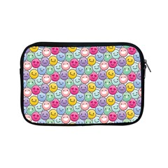 Cute Emoticon Pattern Apple Ipad Mini Zipper Cases by designsbymallika