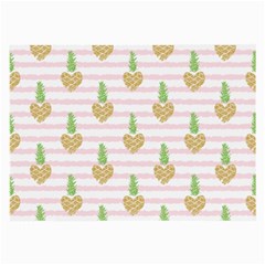 Heart Pineapple Large Glasses Cloth by designsbymallika