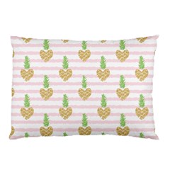 Heart Pineapple Pillow Case (two Sides)