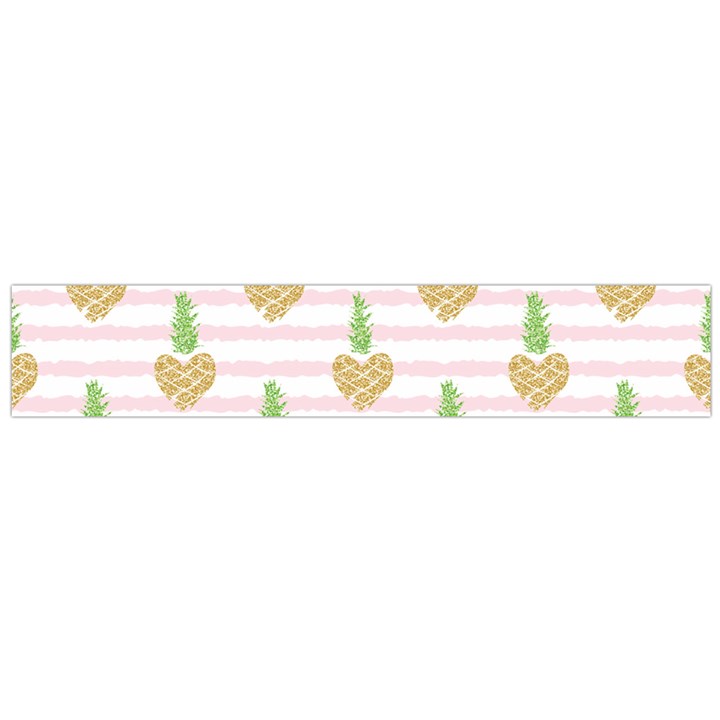 Heart Pineapple Large Flano Scarf 