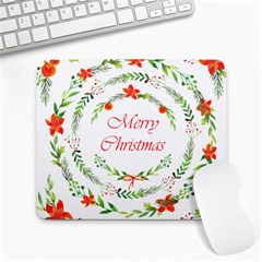 Merry Christmas Large Mousepads by designsbymallika