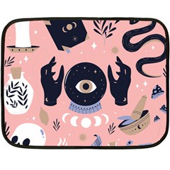 Astrology Fleece Blanket (mini) by designsbymallika