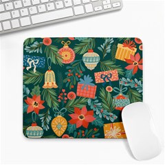 Christmas Love Large Mousepads by designsbymallika