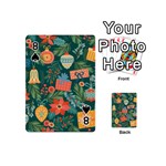 Christmas Love Playing Cards 54 Designs (Mini) Front - Spade8