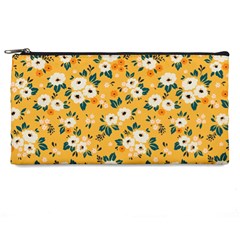 White Flowers Pencil Case by designsbymallika