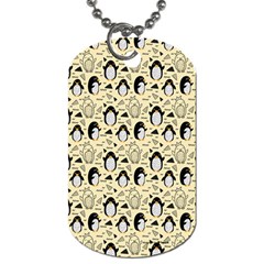 Cute Penguin Love Dog Tag (one Side) by designsbymallika