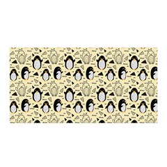 Cute Penguin Love Satin Wrap by designsbymallika