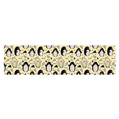 Cute Penguin Love Satin Scarf (oblong) by designsbymallika