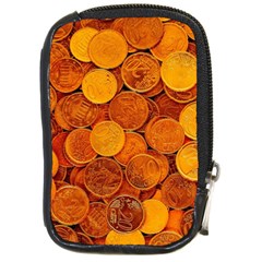 Gold Coins 2 Compact Camera Leather Case by impacteesstreetweargold