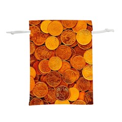 Gold Coins 2 Lightweight Drawstring Pouch (l) by impacteesstreetweargold