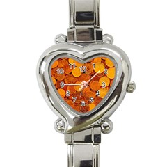 Gold Coins 2 Heart Italian Charm Watch by impacteesstreetweargold