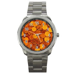 Gold Coins 2 Sport Metal Watch by impacteesstreetweargold