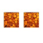 Gold Coins 2 Cufflinks (Square) Front(Pair)