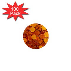 Gold Coins 2 1  Mini Magnets (100 Pack)  by impacteesstreetweargold