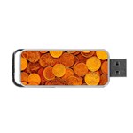 Gold Coins 2 Portable USB Flash (Two Sides) Front