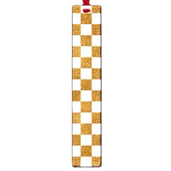 Checkerboard Gold Large Book Marks by impacteesstreetweargold