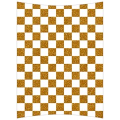 Checkerboard Gold Back Support Cushion by impacteesstreetweargold