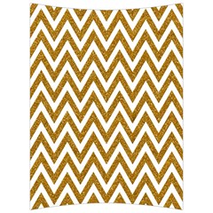 Chevron Gold Back Support Cushion by impacteesstreetweargold