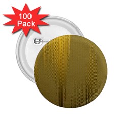 Golden 2.25  Buttons (100 pack) 