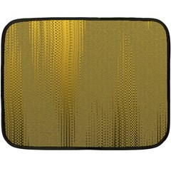 Golden Double Sided Fleece Blanket (Mini) 