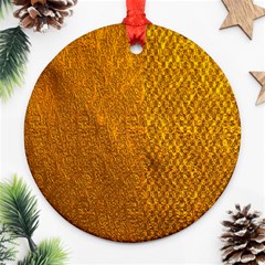 Golden 3 Ornament (round) by impacteesstreetweargold